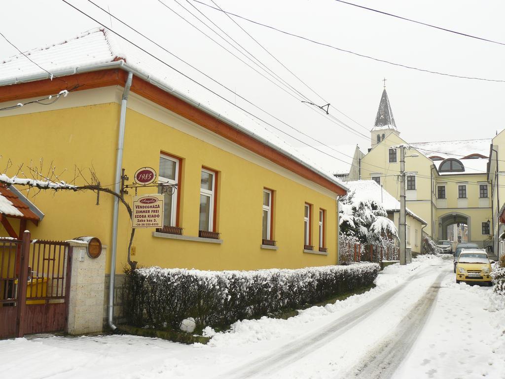 Hotel Angéla Vendegház Tokaj Esterno foto