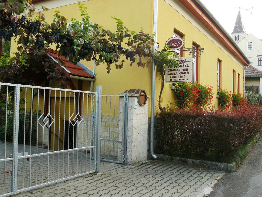 Hotel Angéla Vendegház Tokaj Esterno foto
